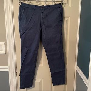 Abercrombie & Fitch Men’s Ocean Blue Super Skinny Chino 36x32